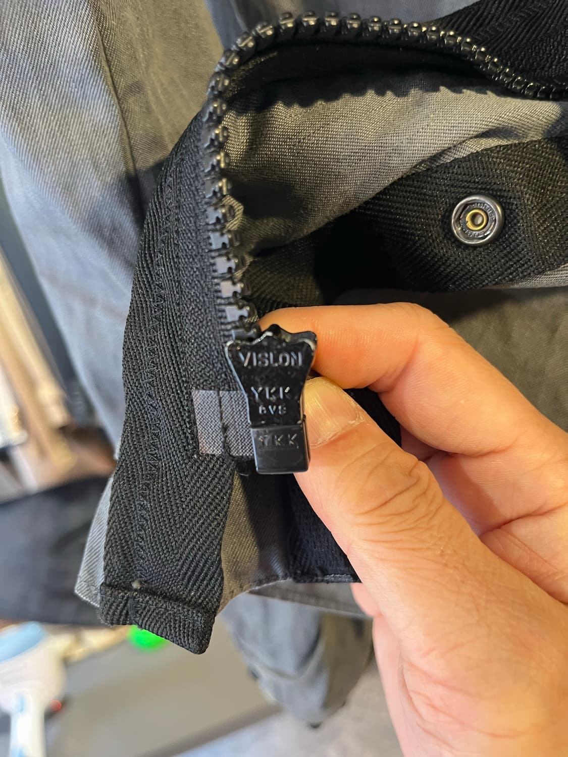 스톤 아일랜드 가먼트 다잉 린넨 나일론 자켓 (이탈리아제) 상품이미지9