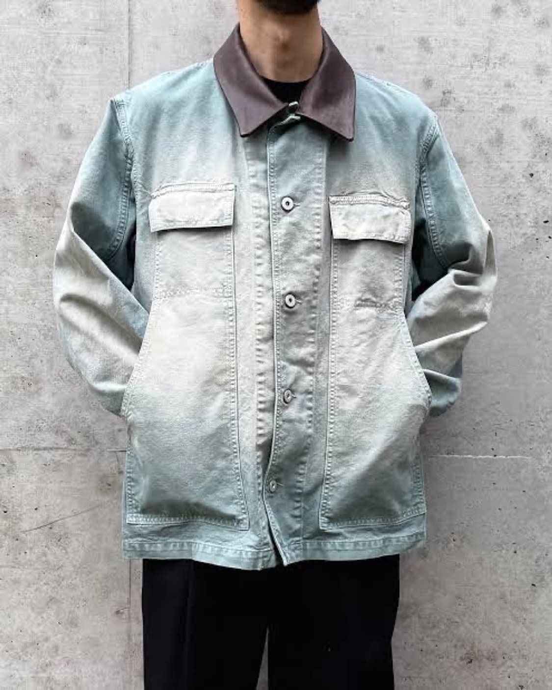 오라리 25ss organic cotton duck blouson 상품이미지1