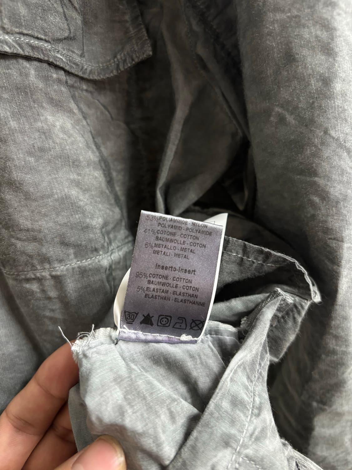 트랜짓 투웨이 하이넥 자켓 상품이미지8