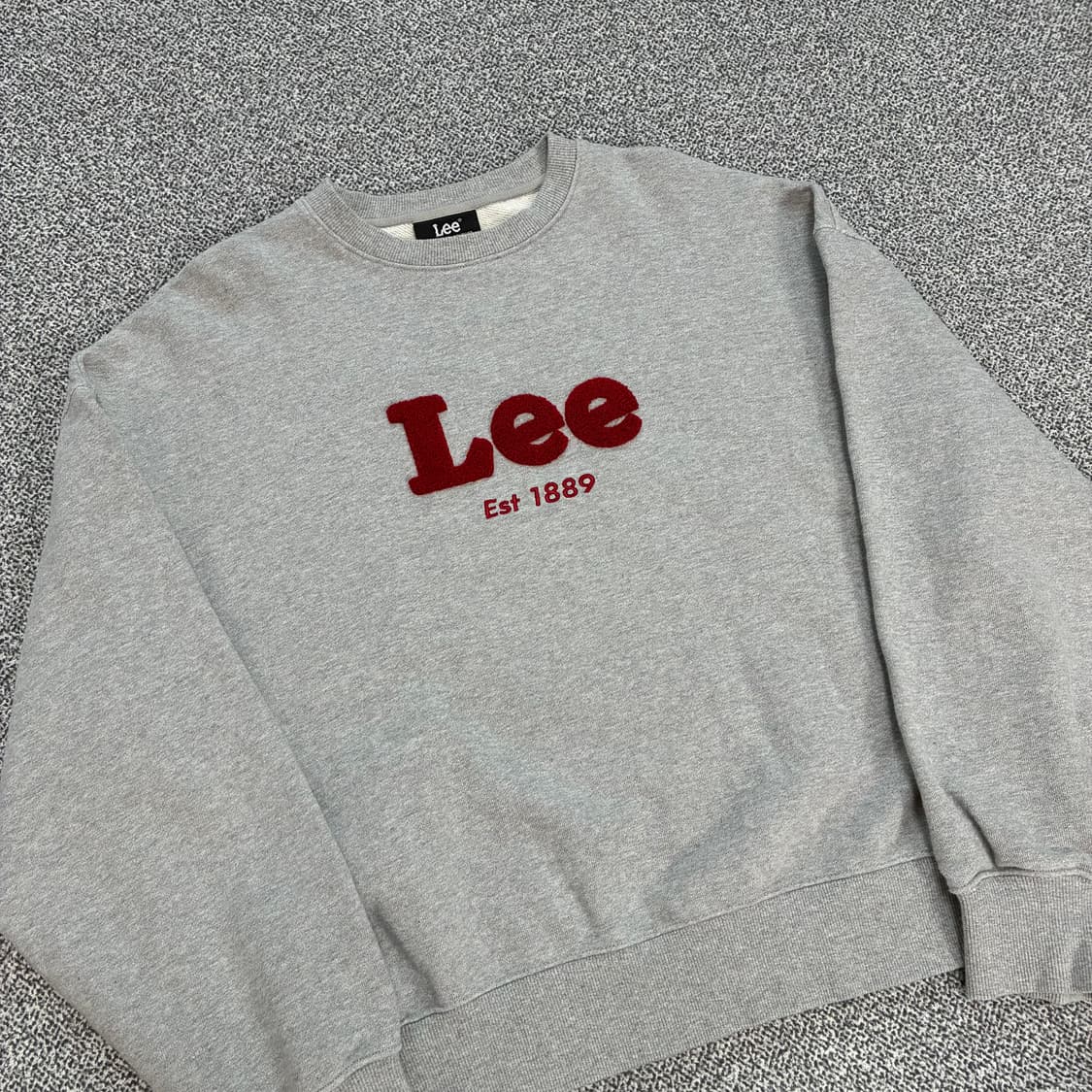 <LEE 패치 로고 맨투맨> No.1476 상품이미지6