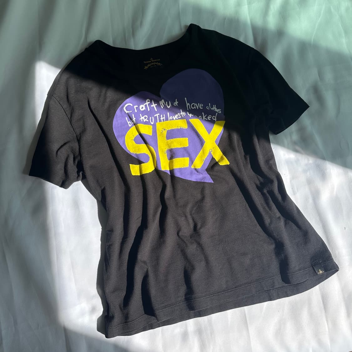 비비안 웨스트우드 SEX 복각 티셔츠 앵글로매니아 상품이미지1