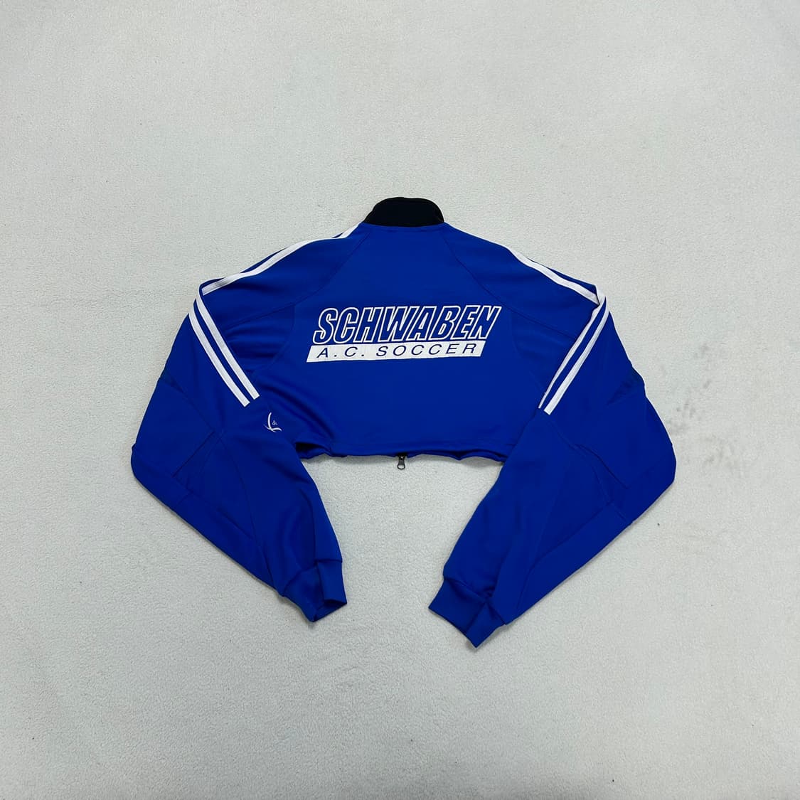 Adidas blue cropped custom jersey 상품이미지5