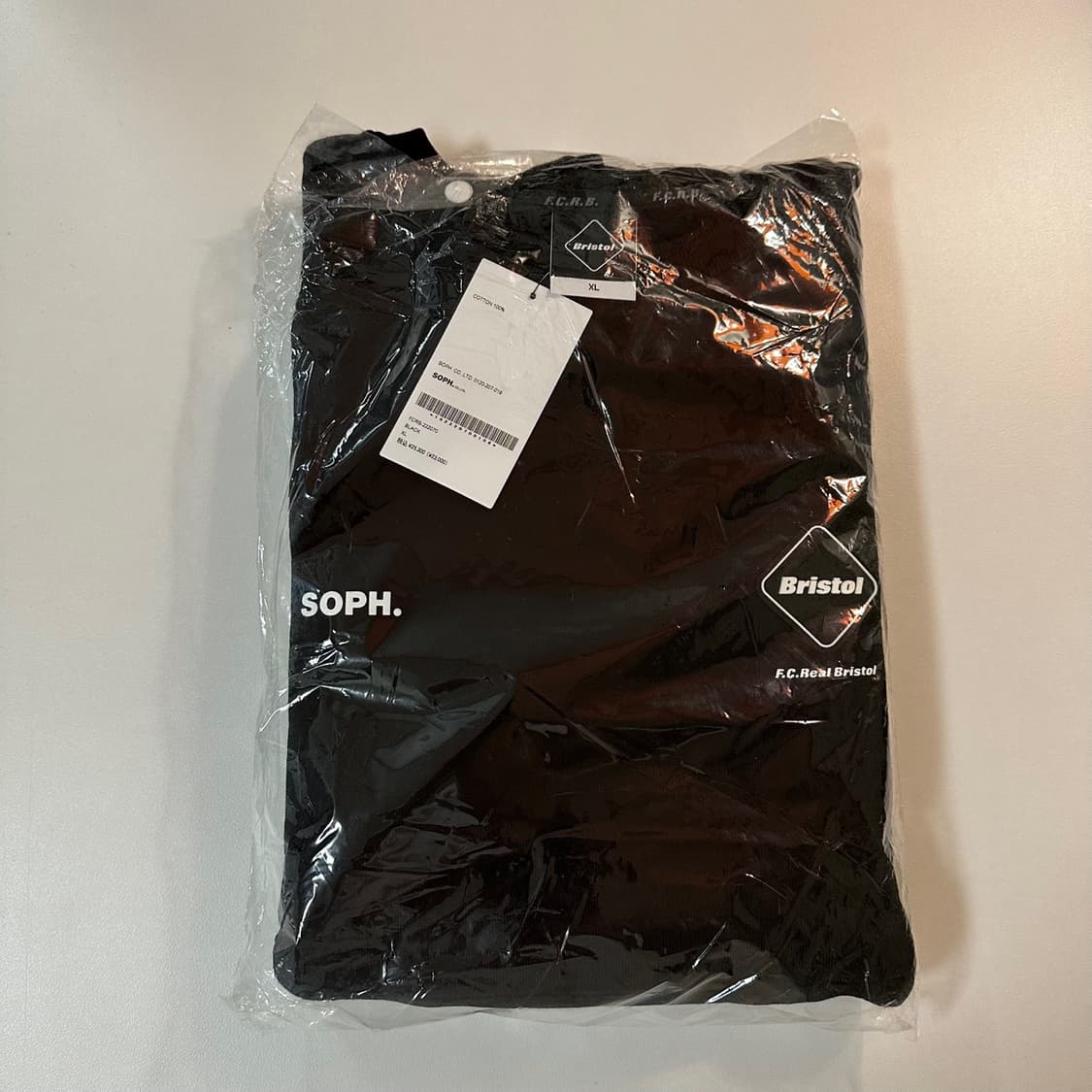 F.C Real Bristol 크루넥 스웻 셔츠 블랙 상품이미지3