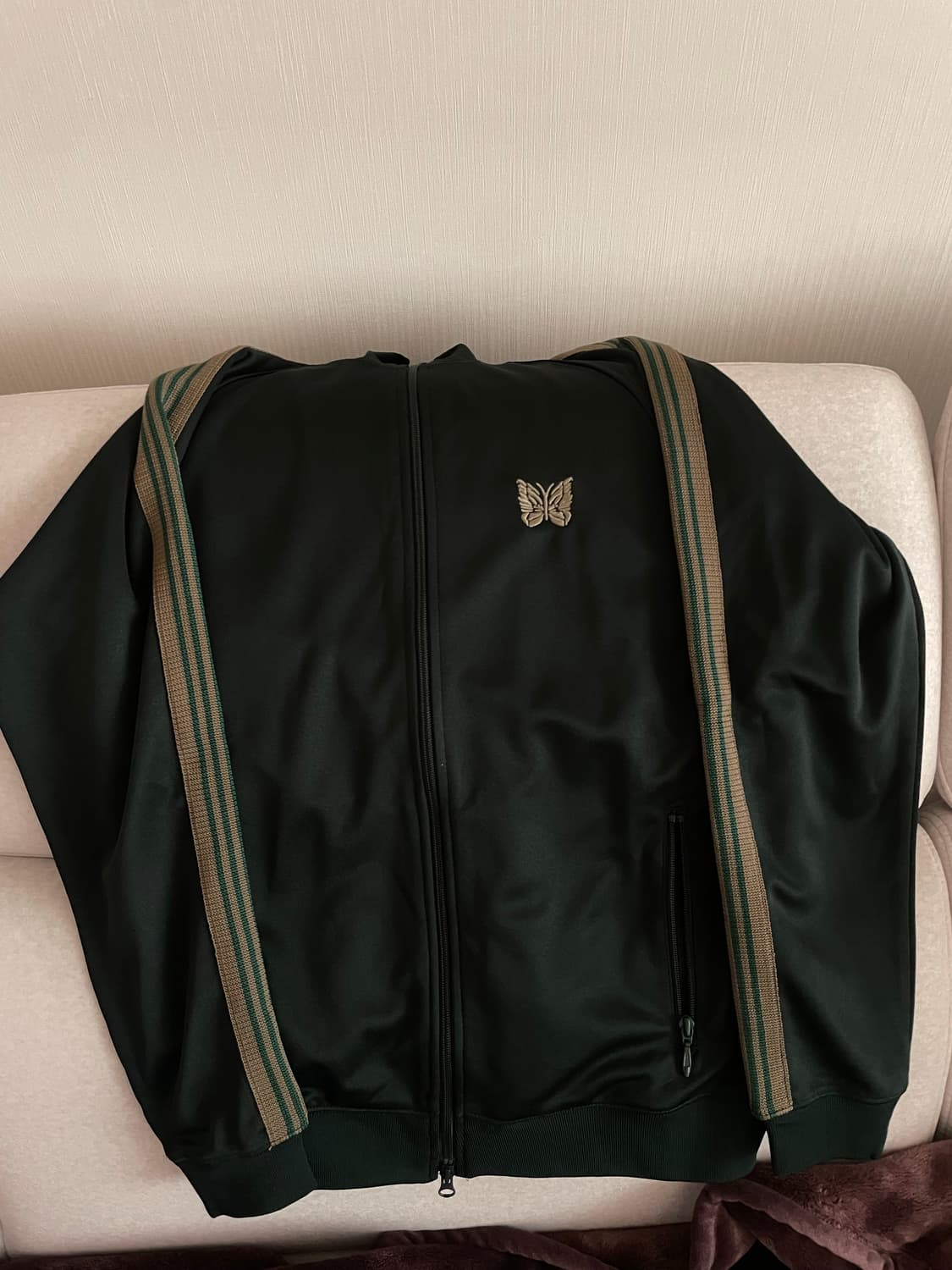 Needles 트랙 재킷 다크그린 문의 편하게 상품이미지1