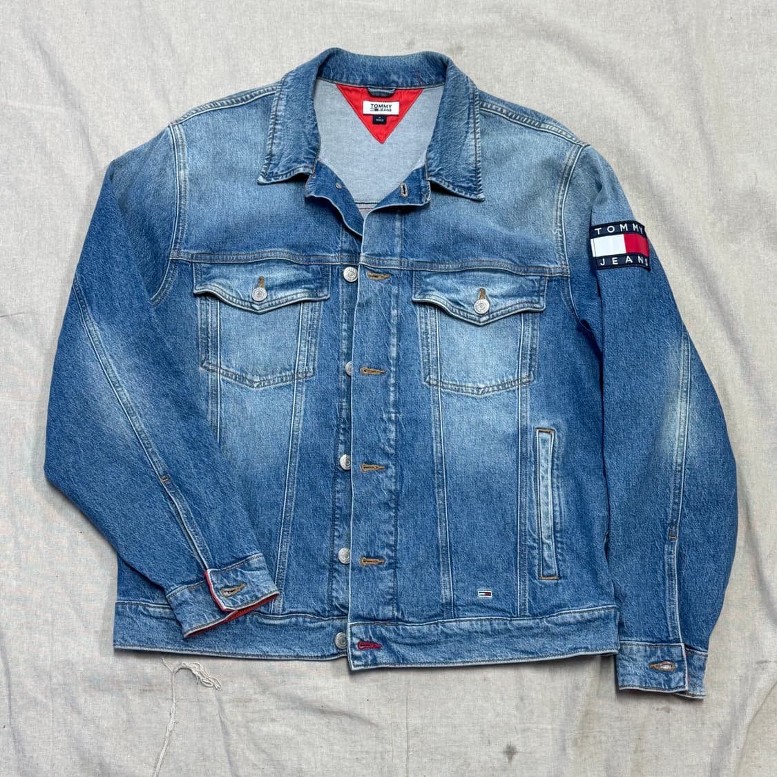 타미진스 사이드패치 데님자켓 M (100~) 상품이미지1