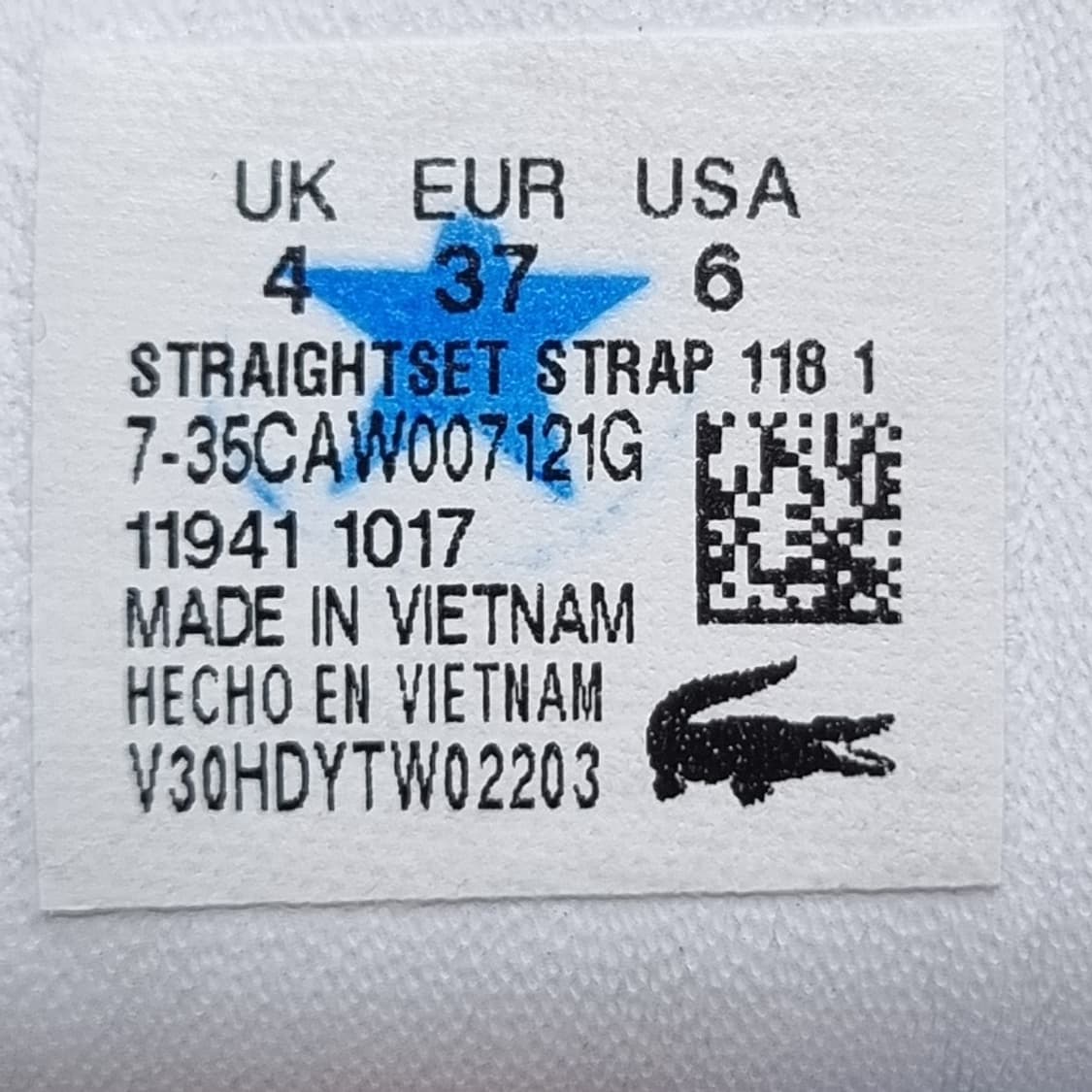 라코스테 벨크로 스니커즈37 230 상품이미지6