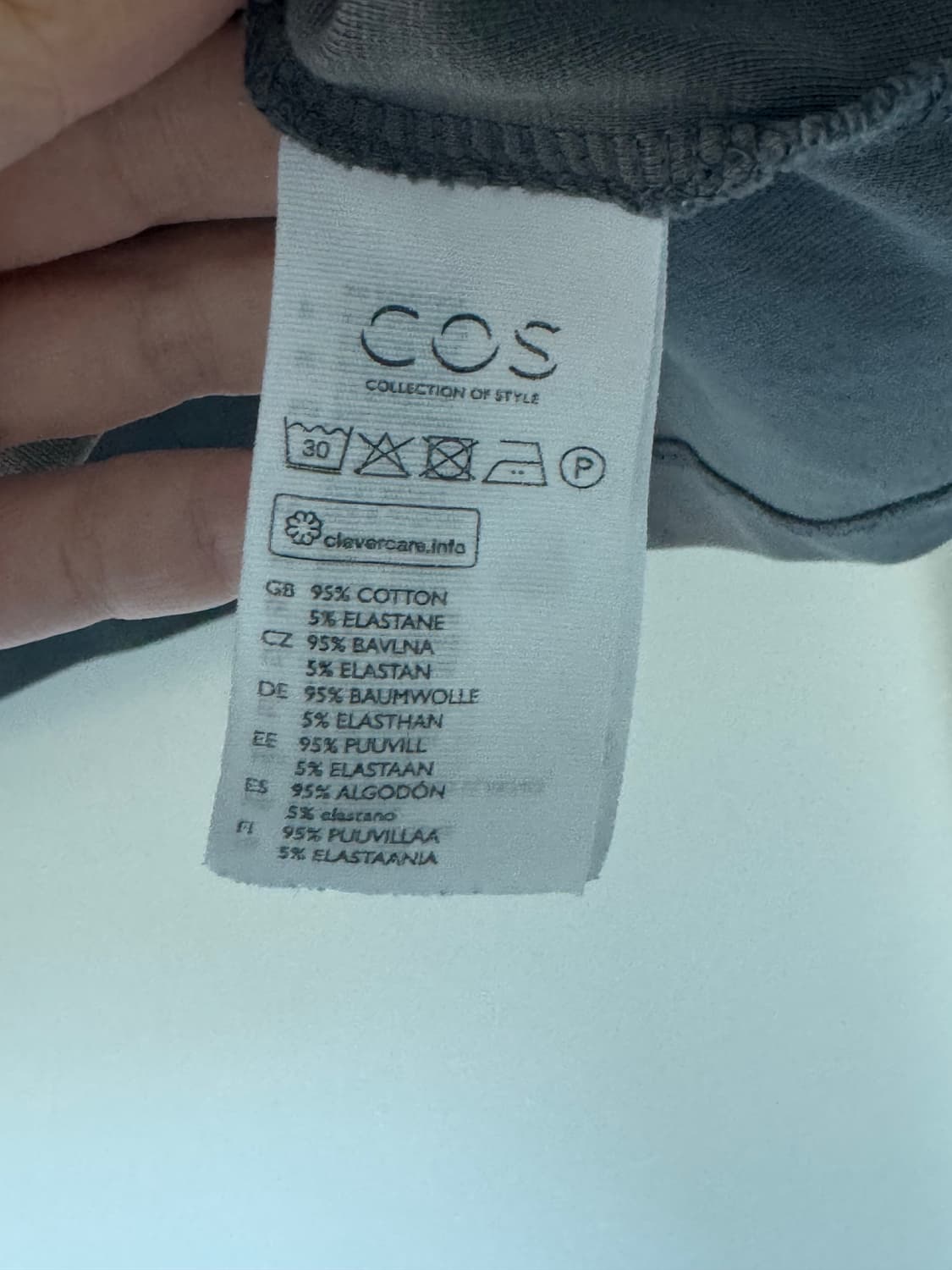 COS 코스 하프 집업 스웨트셔츠 L 상품이미지6