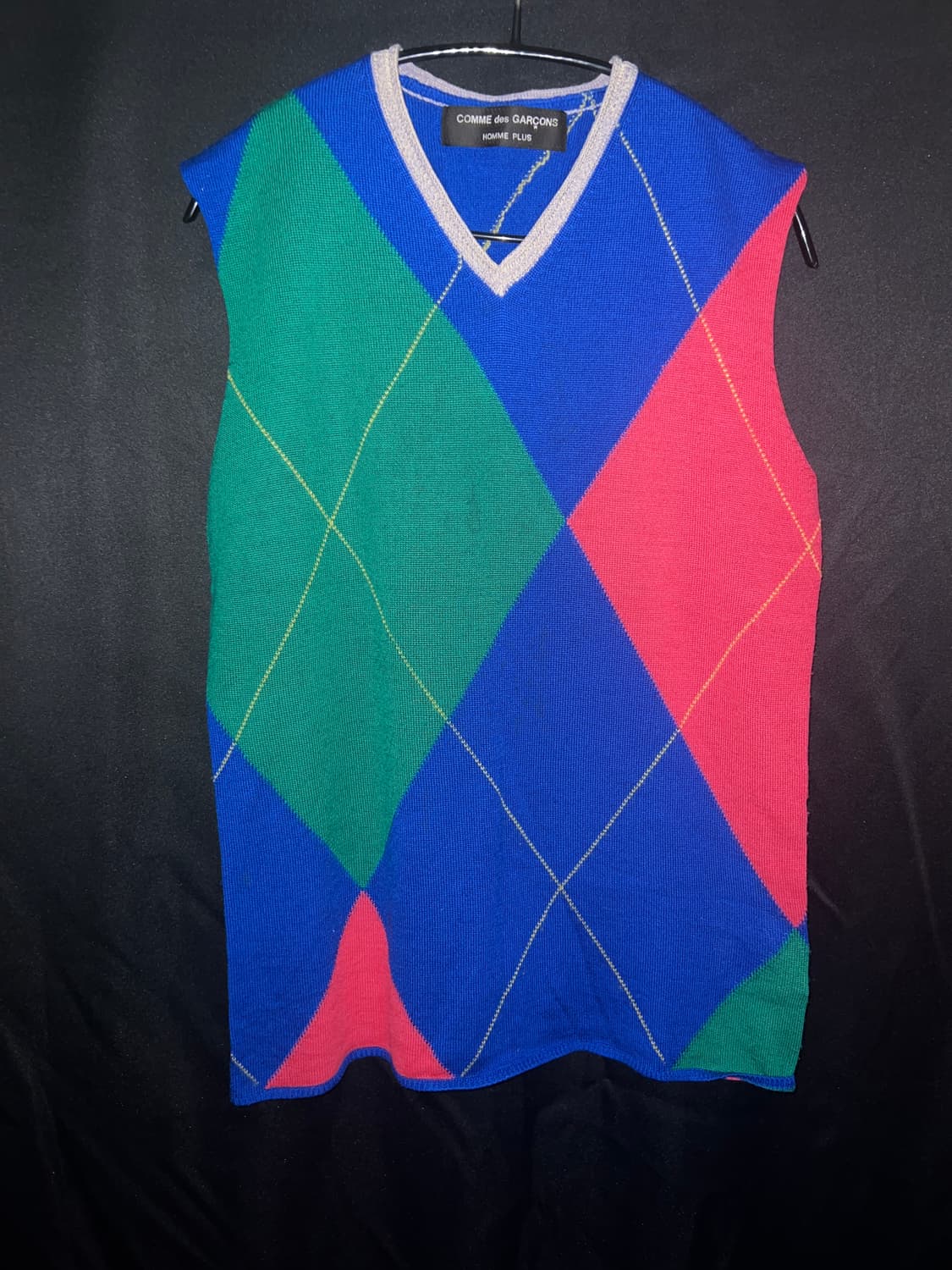Comme Des Garcons Homme Plus 2000년 니트 조끼 상품이미지1
