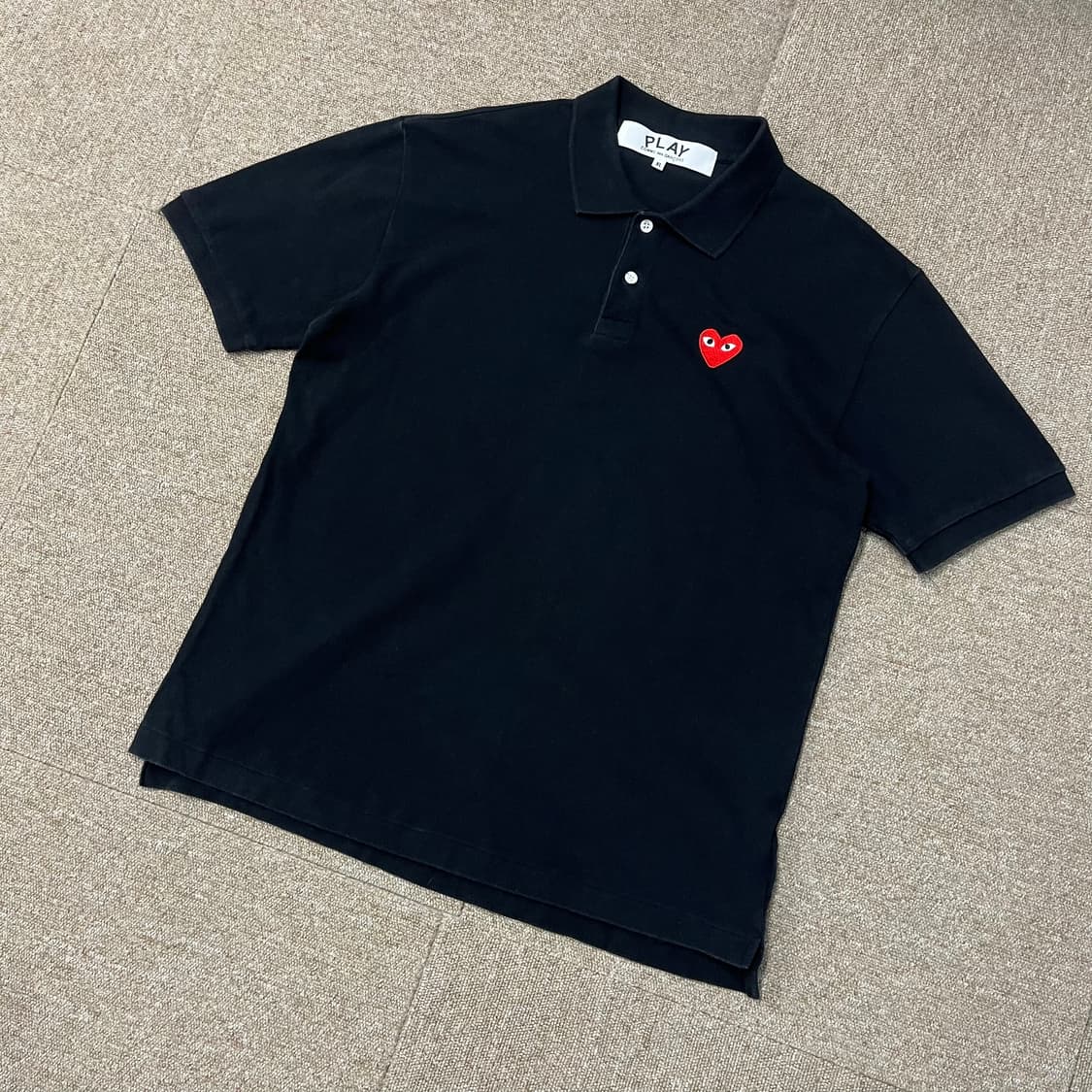 매장판 꼼데가르송 반팔 카라티 상품이미지1