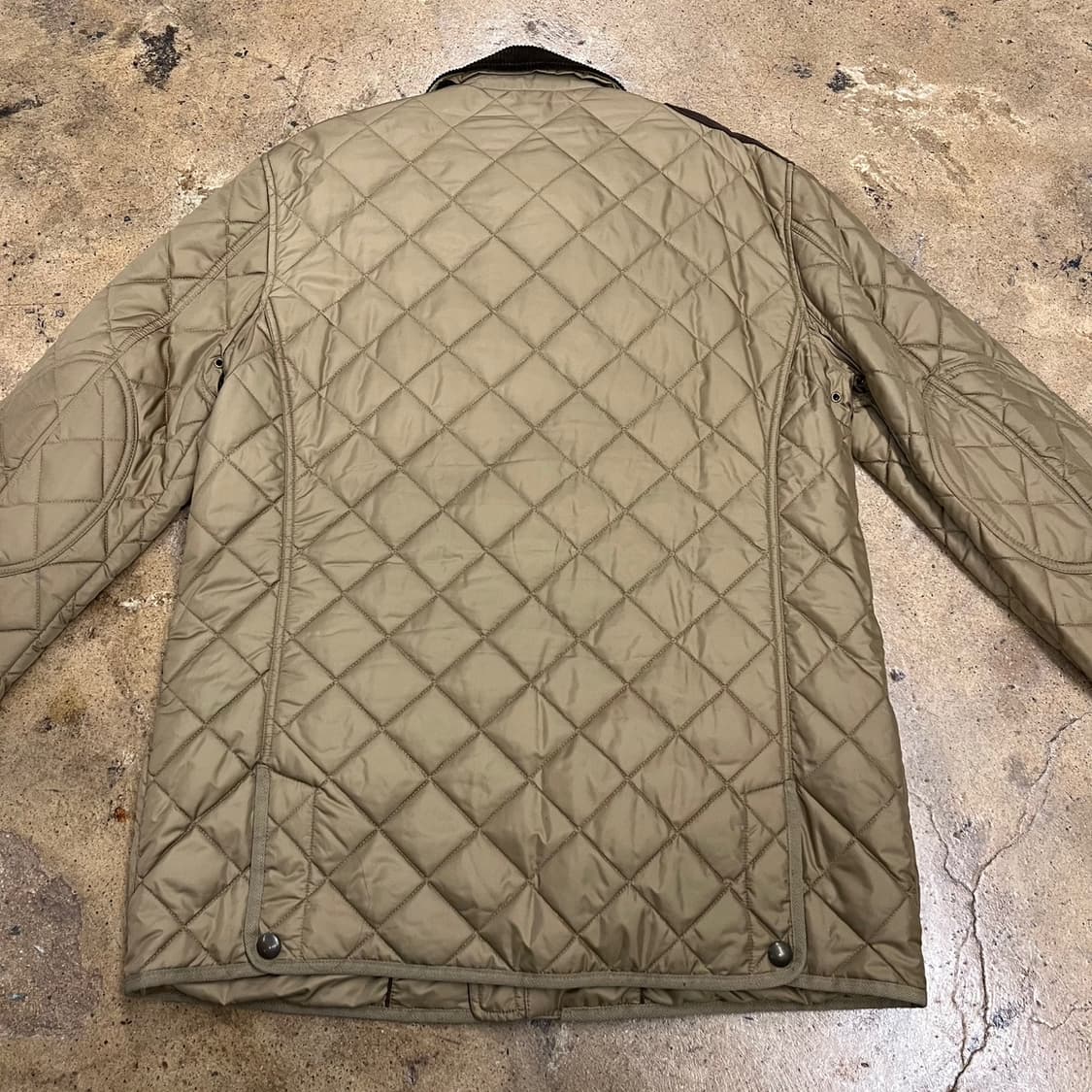 [정품/M] 폴로 랄프로렌 퀼팅 자켓 베이지 b15 상품이미지4