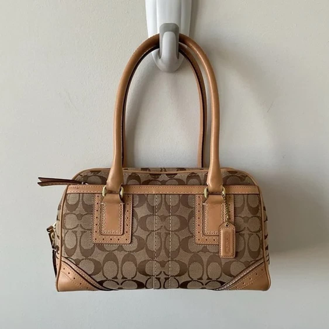 코치 햄프턴 시그니처 보스턴 백 상품이미지1