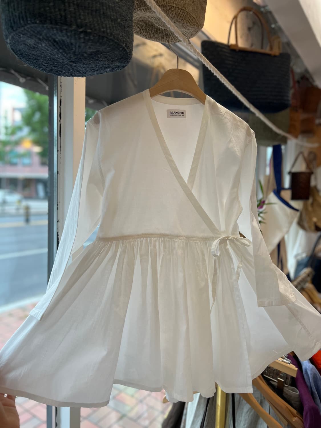 빔스보이 블라우스 상품이미지3