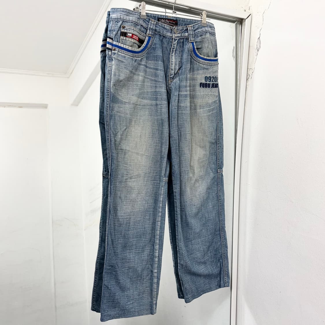 후부 올드스쿨 데님 팬츠 상품이미지5