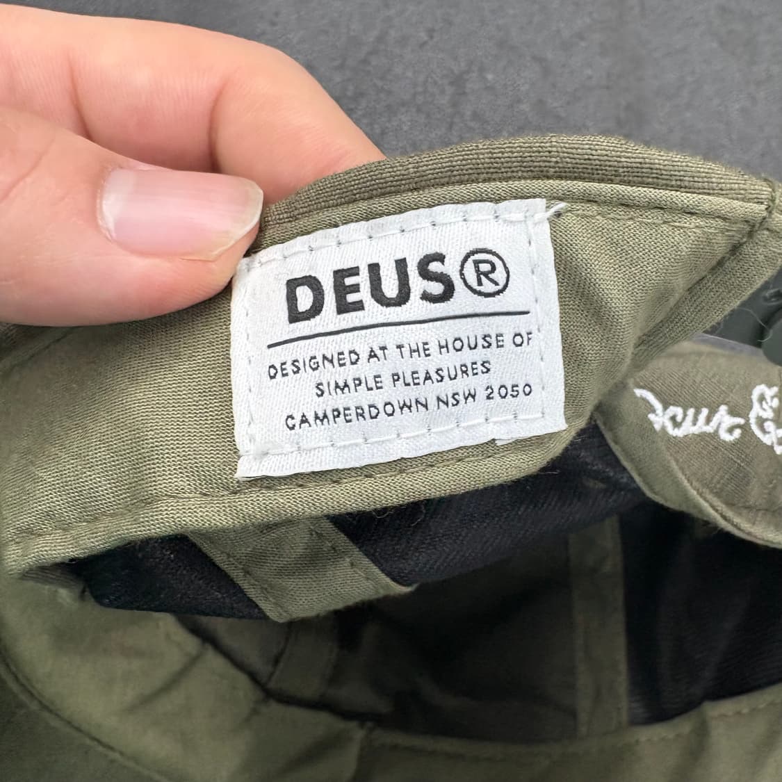 데우스엑스마키나볼캡 상품이미지4