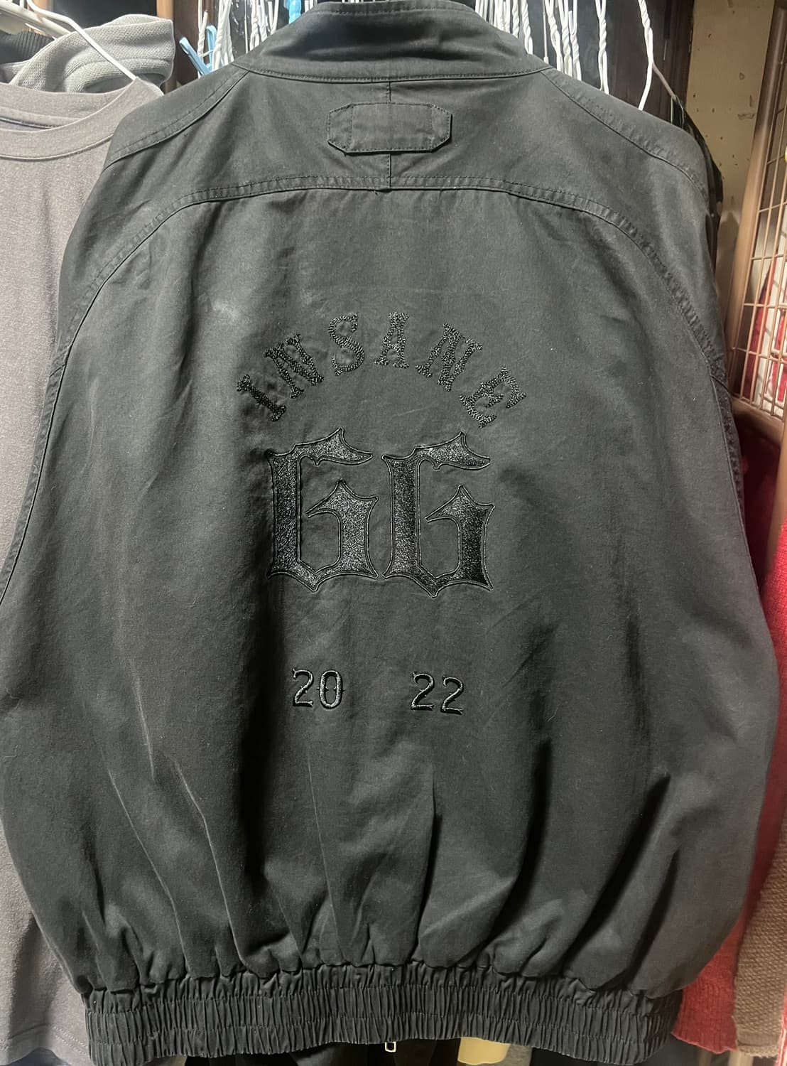 인세인개러지 해링턴자켓 블랙 2사이즈 상품이미지6