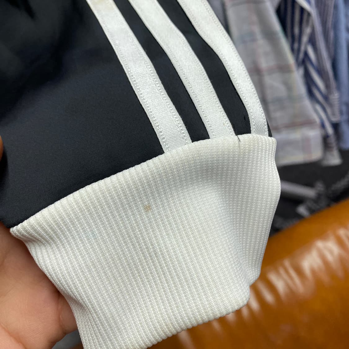 아디다스 삼선 사틴 롱슬리브 티셔츠 B4296 상품이미지8