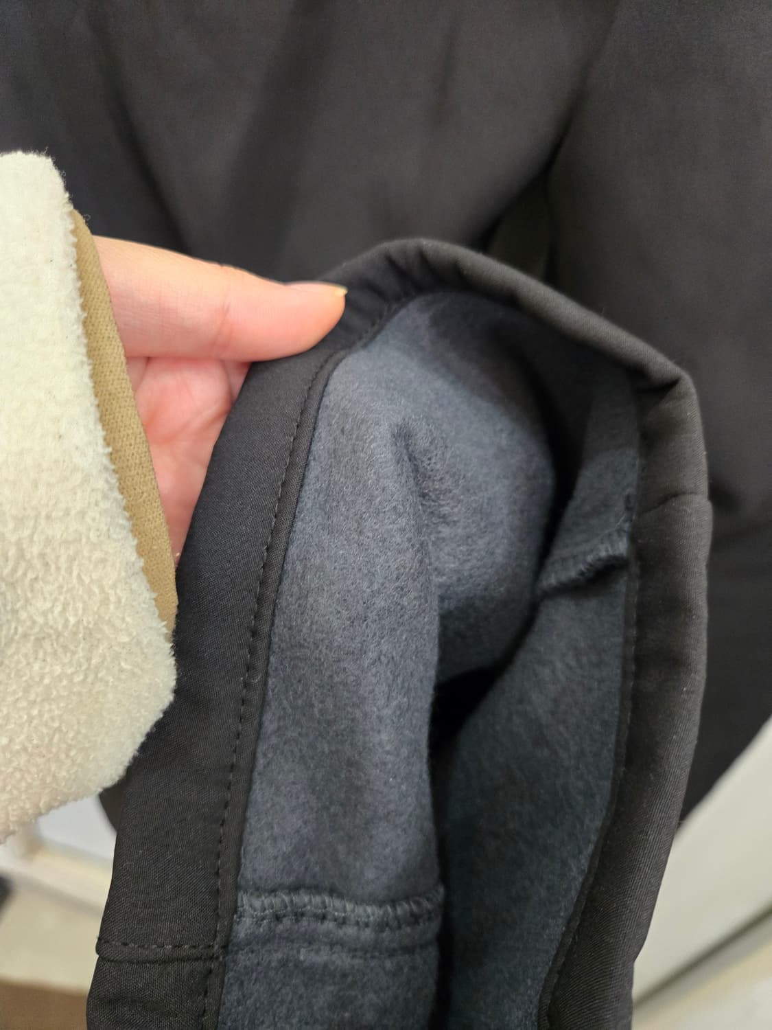 36사이즈,택있는새상품)) AIDA 아이다 기모 바지! 정가69000 상품이미지4