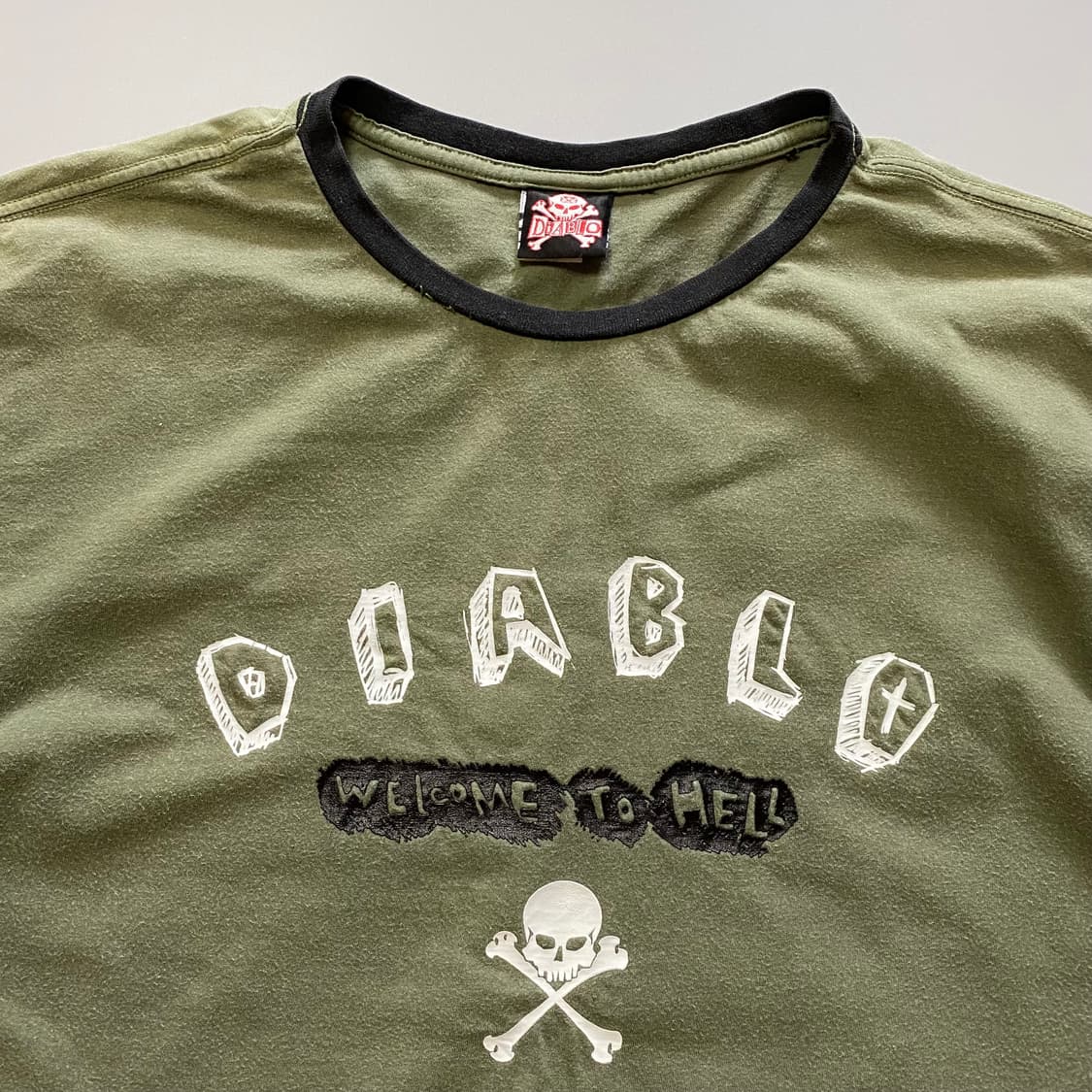 (M)Vintage 빈티지 디아블로 반팔티셔츠 상품이미지3