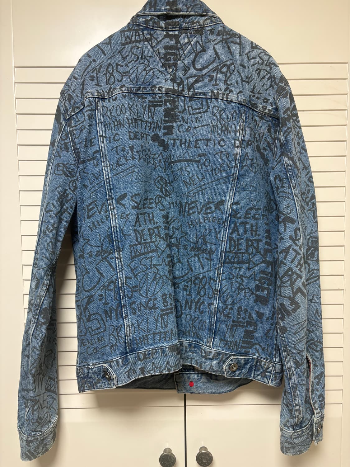 남성 L 타미힐피거 데님 청자켓 판매합니다 상품이미지2