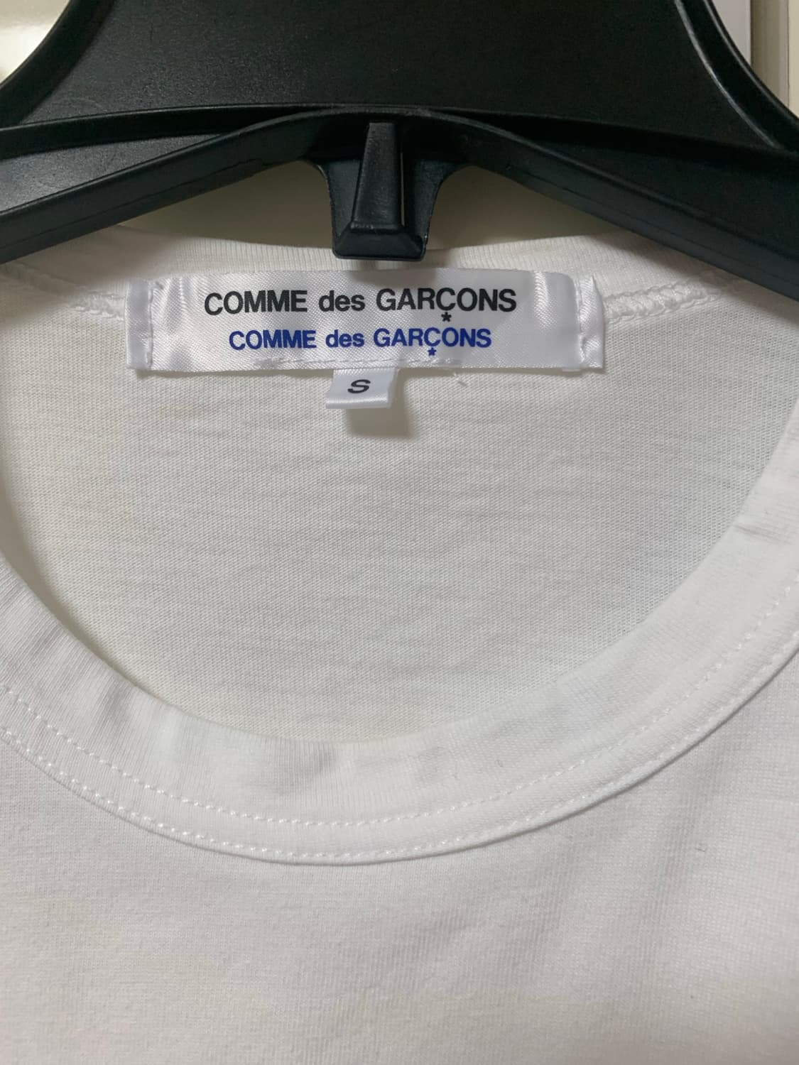 꼼데가르송 화이트 티셔츠 상품이미지7