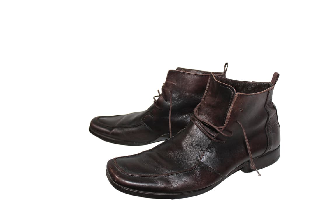 1990s BALENCIAGA 발렌시아가 카프레더 레이스업 부츠 상품이미지1