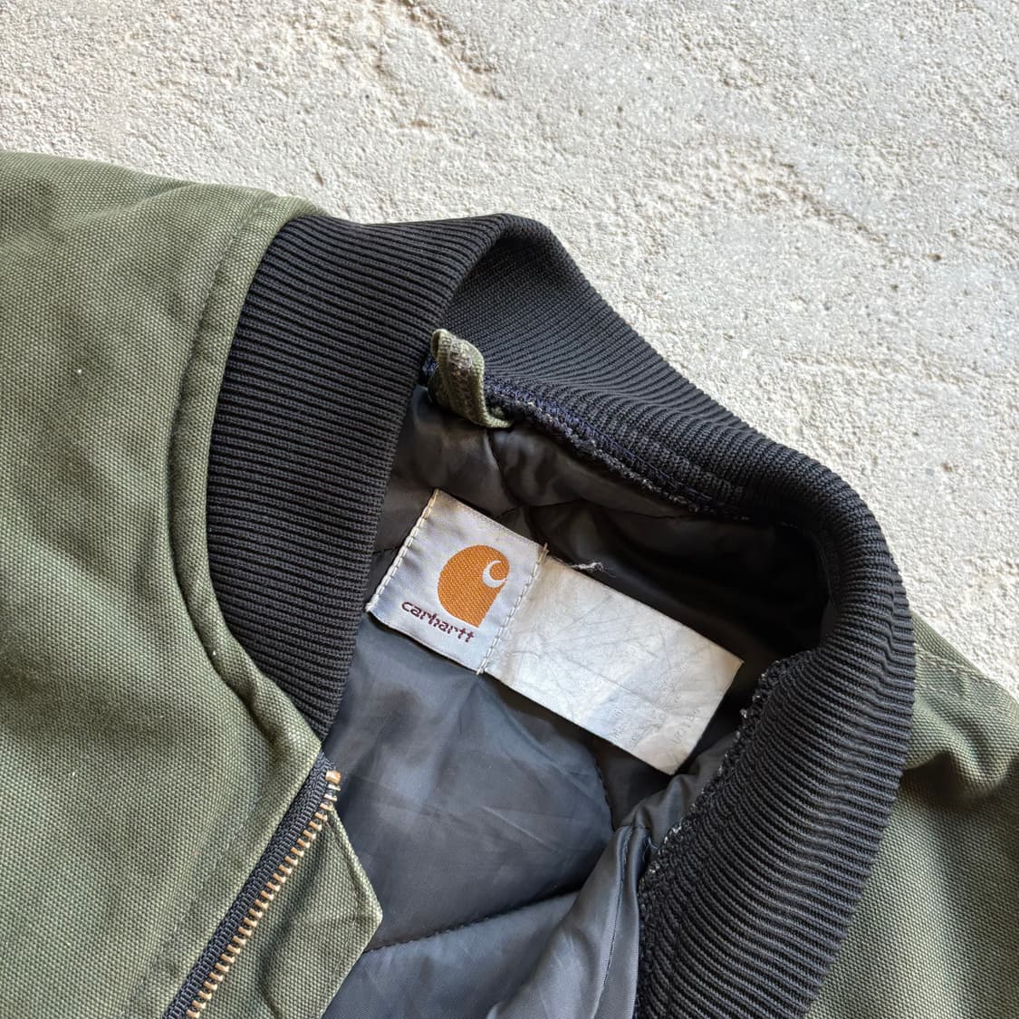 칼하트 VQ184 모스그린 퀼티드 라인 베스트 상품이미지4