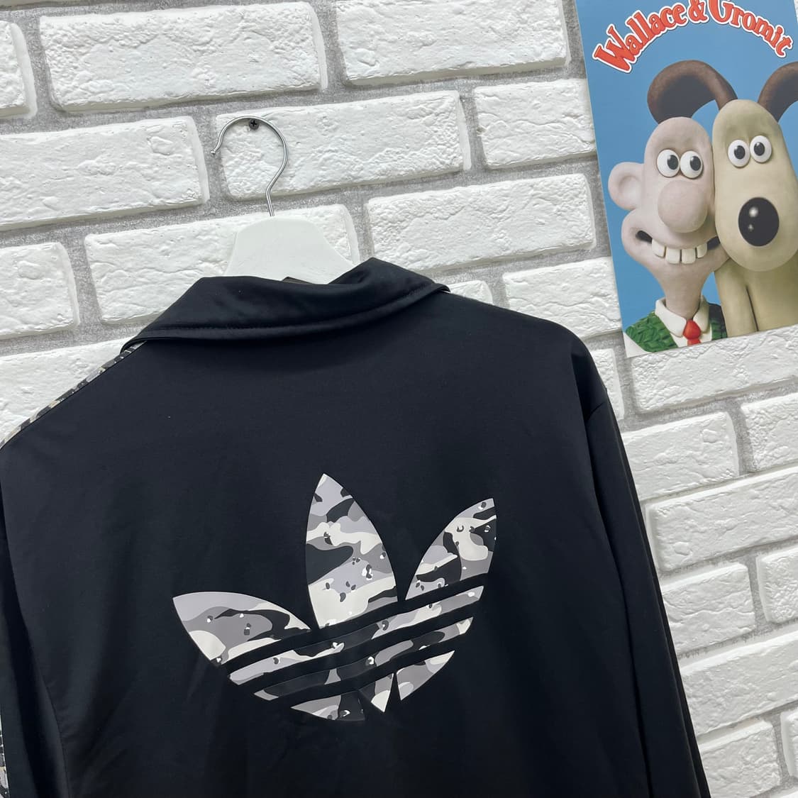 아디다스 파이어버드 시티카모 져지/바지 세트-L 100 상품이미지6