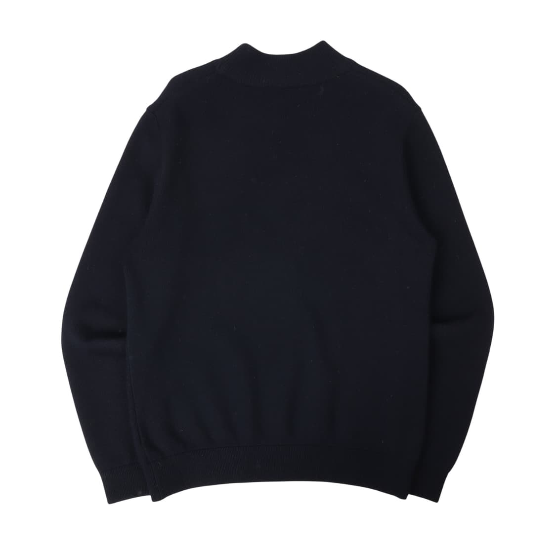 라코스테 네이비 모크넥 울 니트 상품이미지5