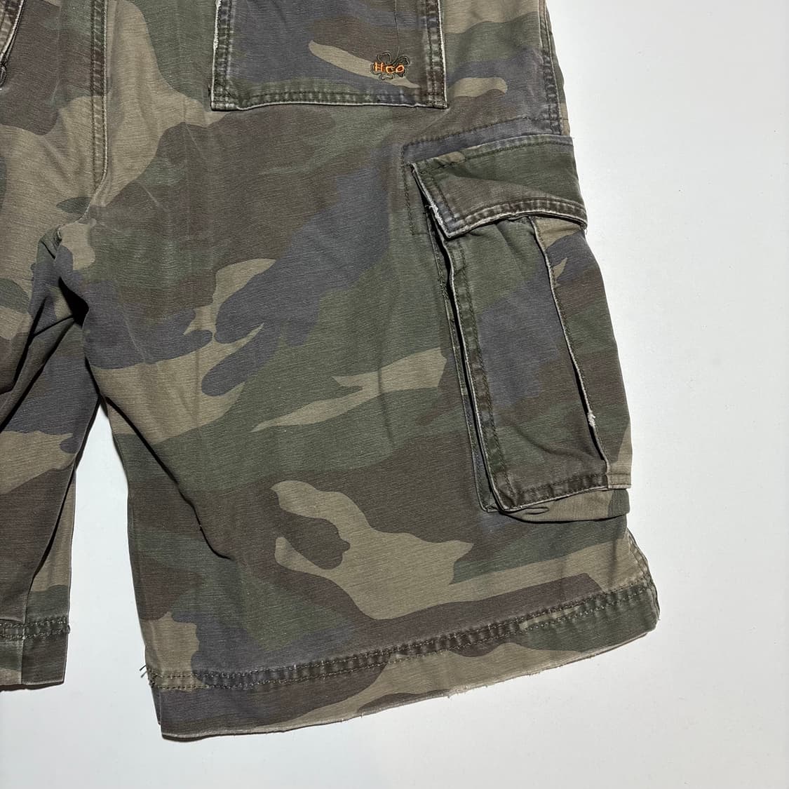 Hco1922 빈티지 카모 카고 반바지  상품이미지8