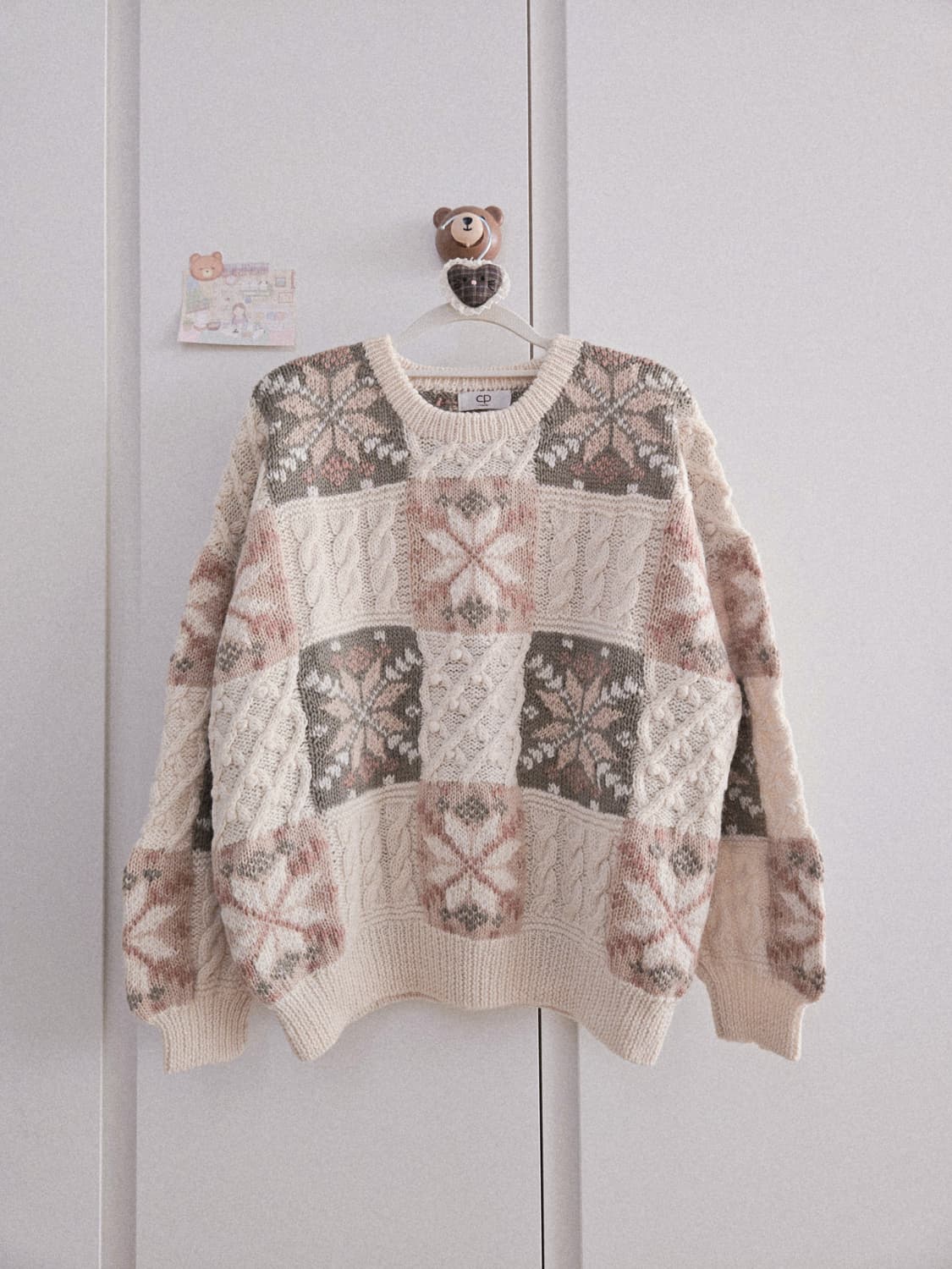 빈티지 cp 눈꽃 니트 (cp tokyo) 프리미엄니트 상품이미지1