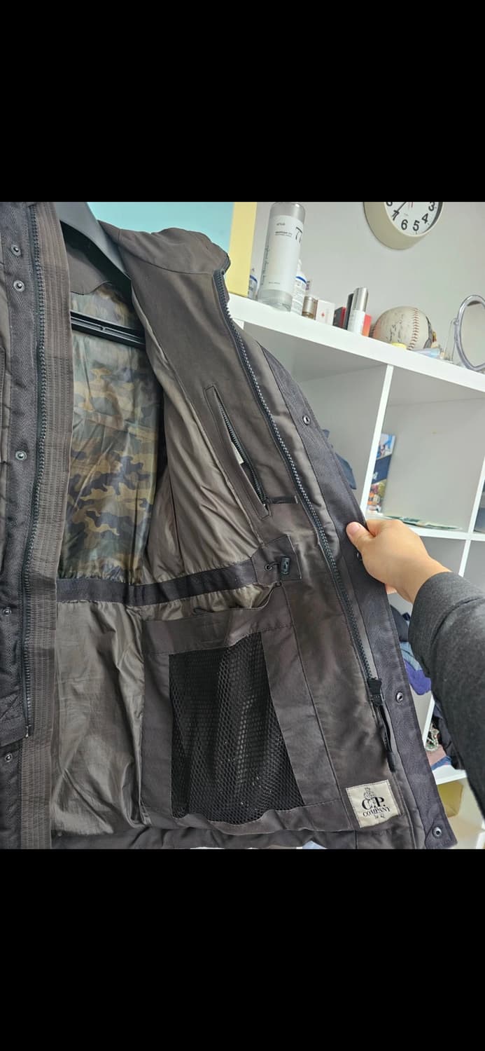 본래 가격 100만원정도 정품 씨피 !CP 컴퍼니 고글 패딩 야상 95  상품이미지2