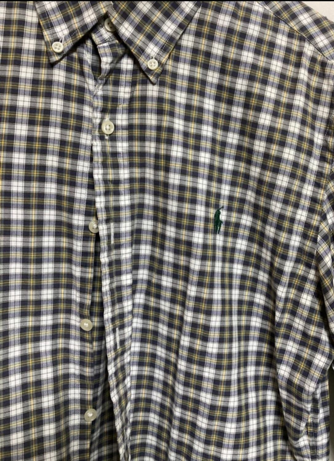 폴로 랄프로렌 체크 코튼 셔츠 M 상품이미지5