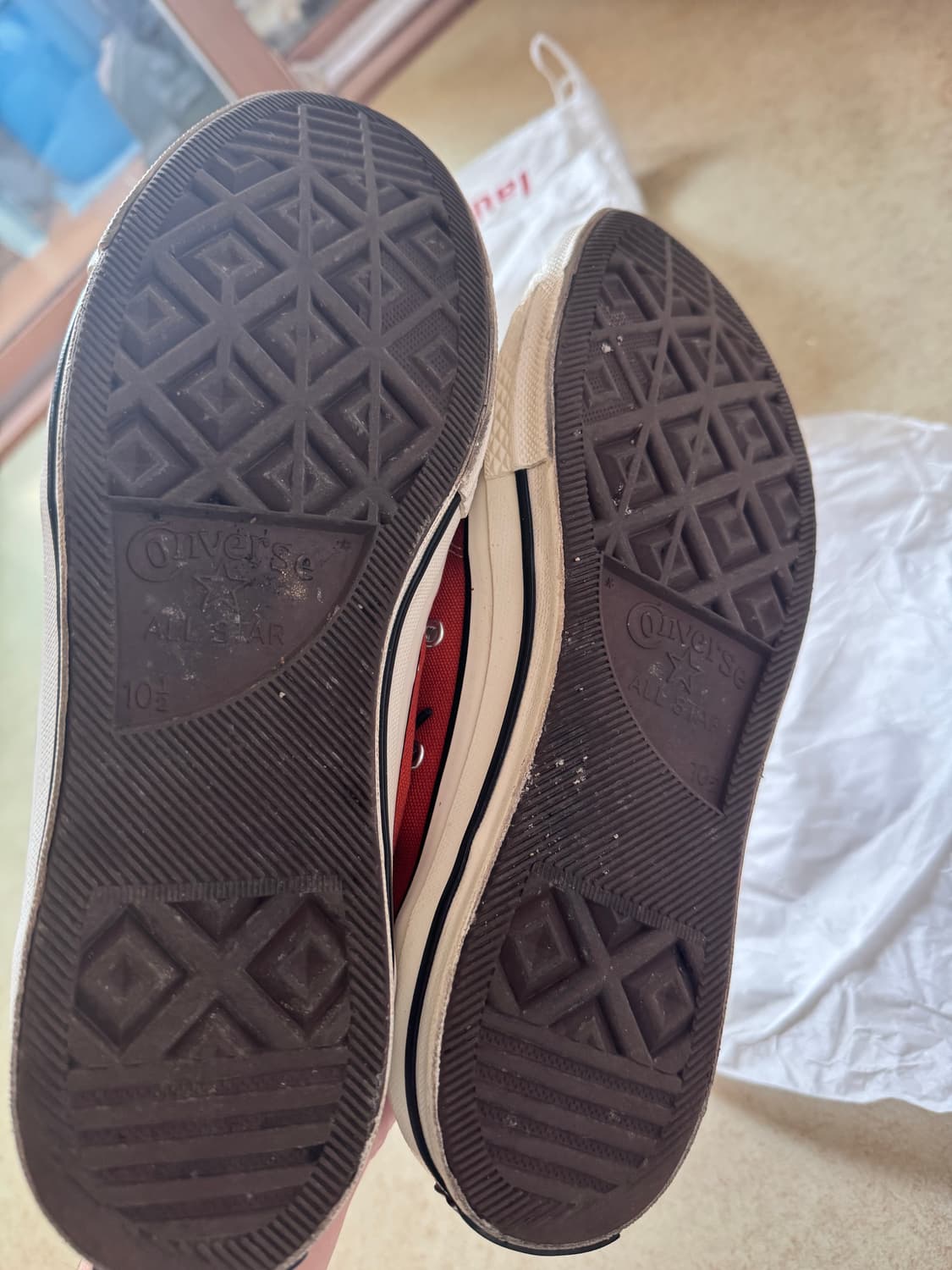 컨버스 척테일러 올스타 로우 오렌지 290 판매합니다! 상품이미지4