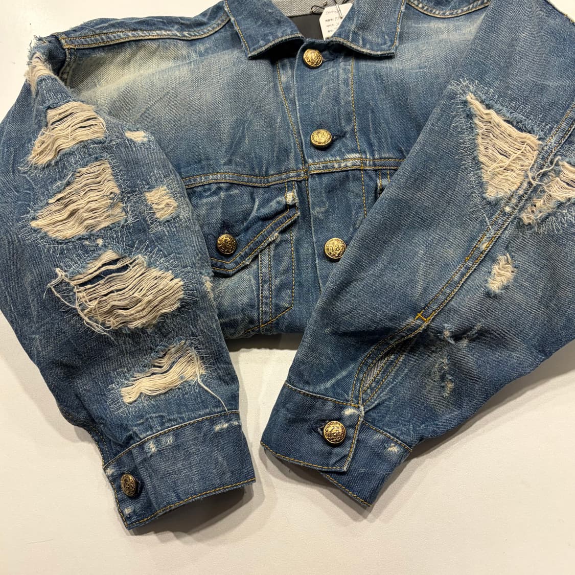 [XS] R13 알썰틴 오버사이즈 데님 자켓 B454 상품이미지5