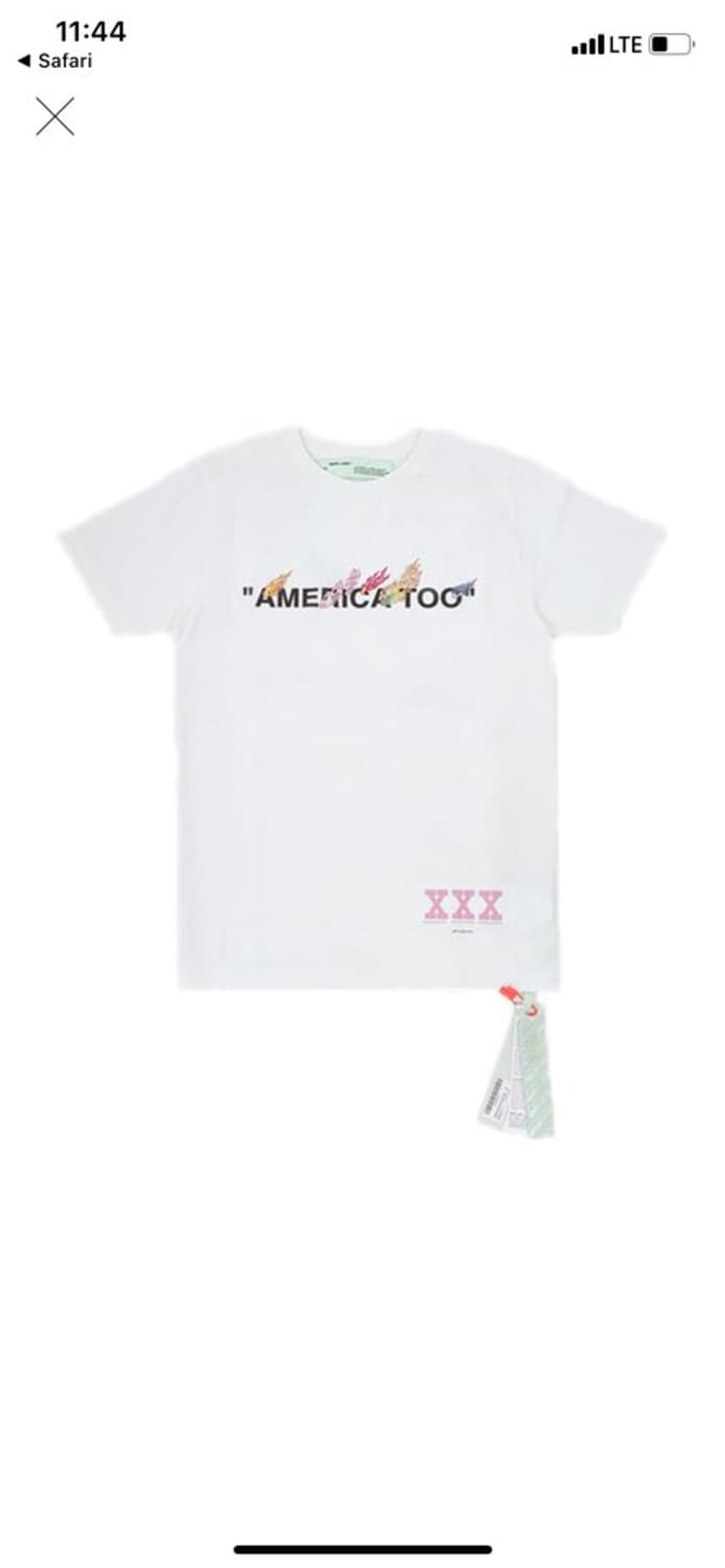 한정판 우주매물!!! 오프화이트 x 가고시안 x 무라카미 티셔츠 상품이미지1