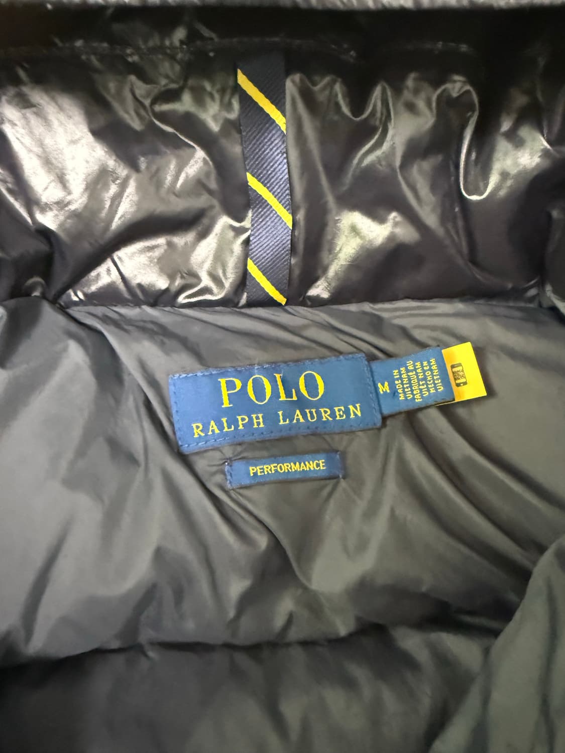 폴로 랄프로렌 유광 패딩 m 상품이미지2