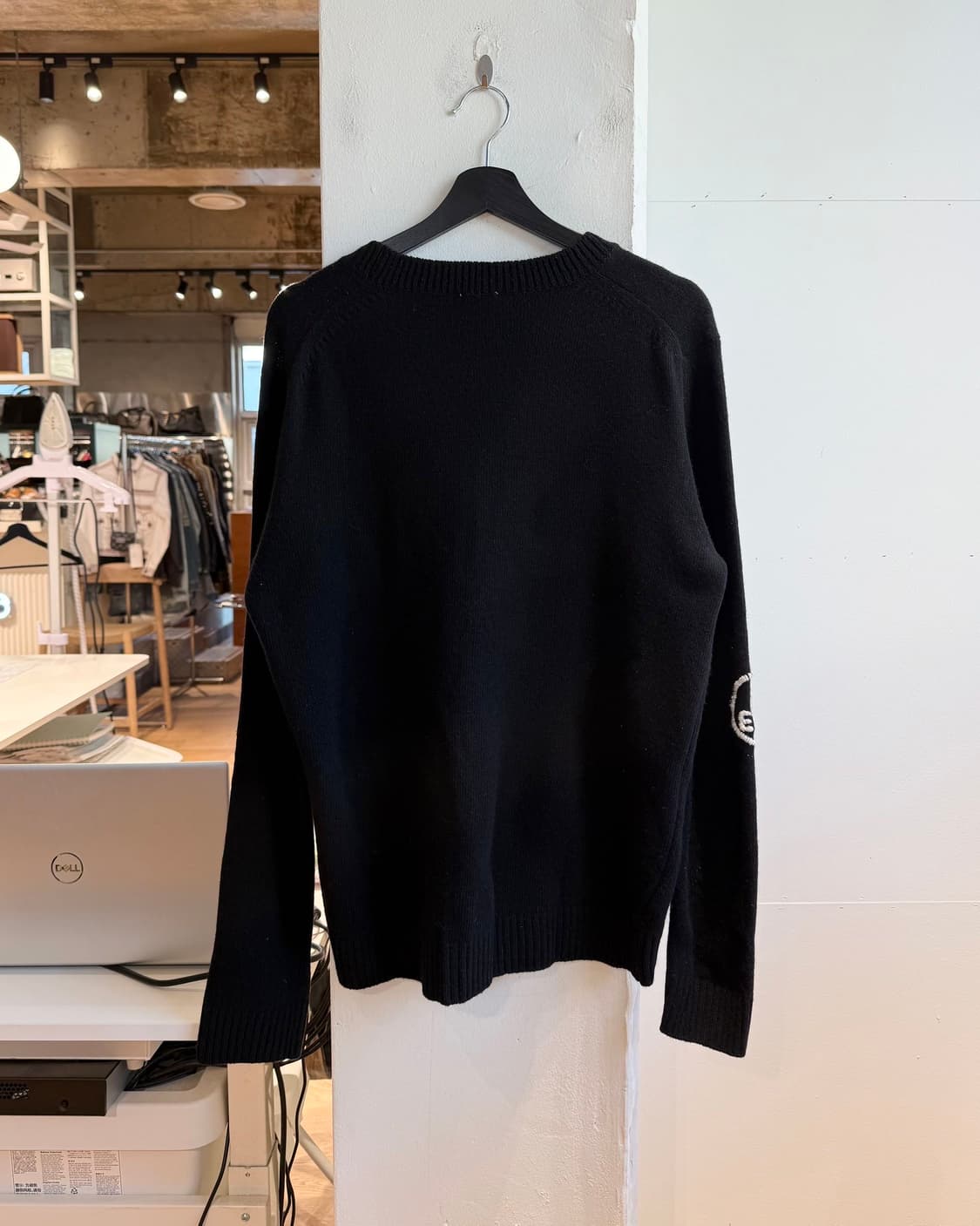 겐조 블랙 16FW i love you 캡슐 울 니트  상품이미지6