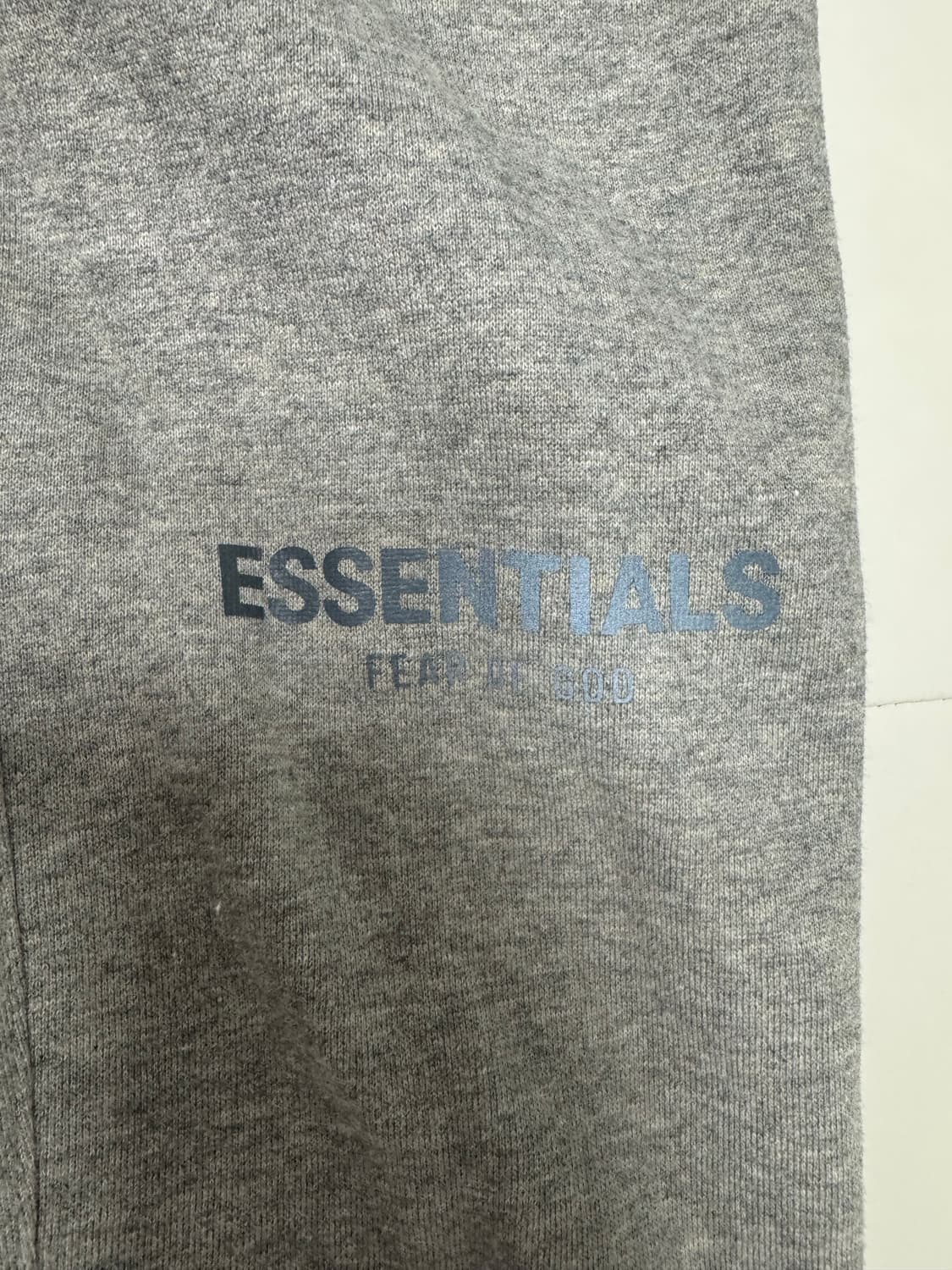 피오갓 에센셜 회색 스웻팬츠 M사이즈 상품이미지4