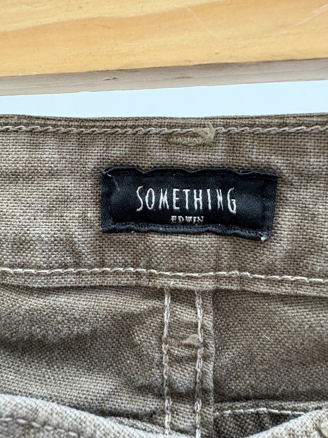 SOMETHING (Made in Japan) 데님팬츠 상품이미지6