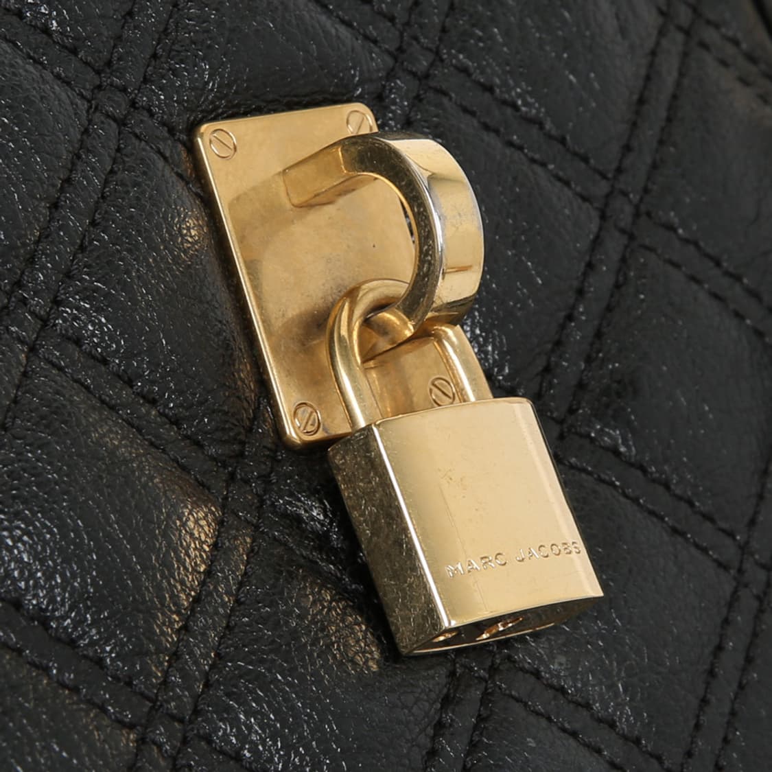마크제이콥스 스탐백 퀼팅 블랙 금장 체인 숄더 상품이미지6