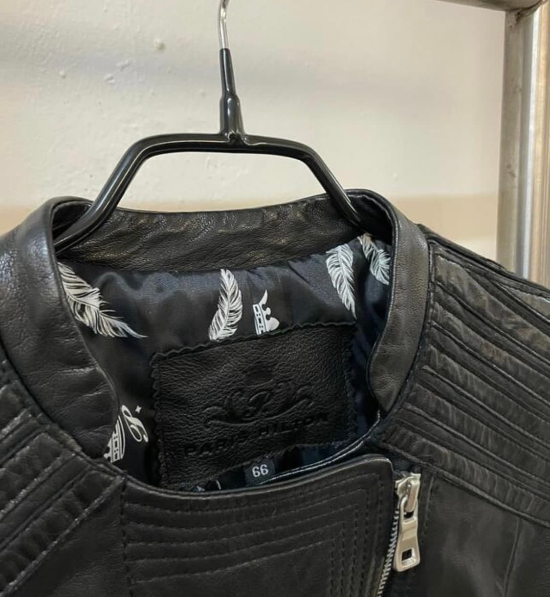 paris hilton leather jk 상품이미지2