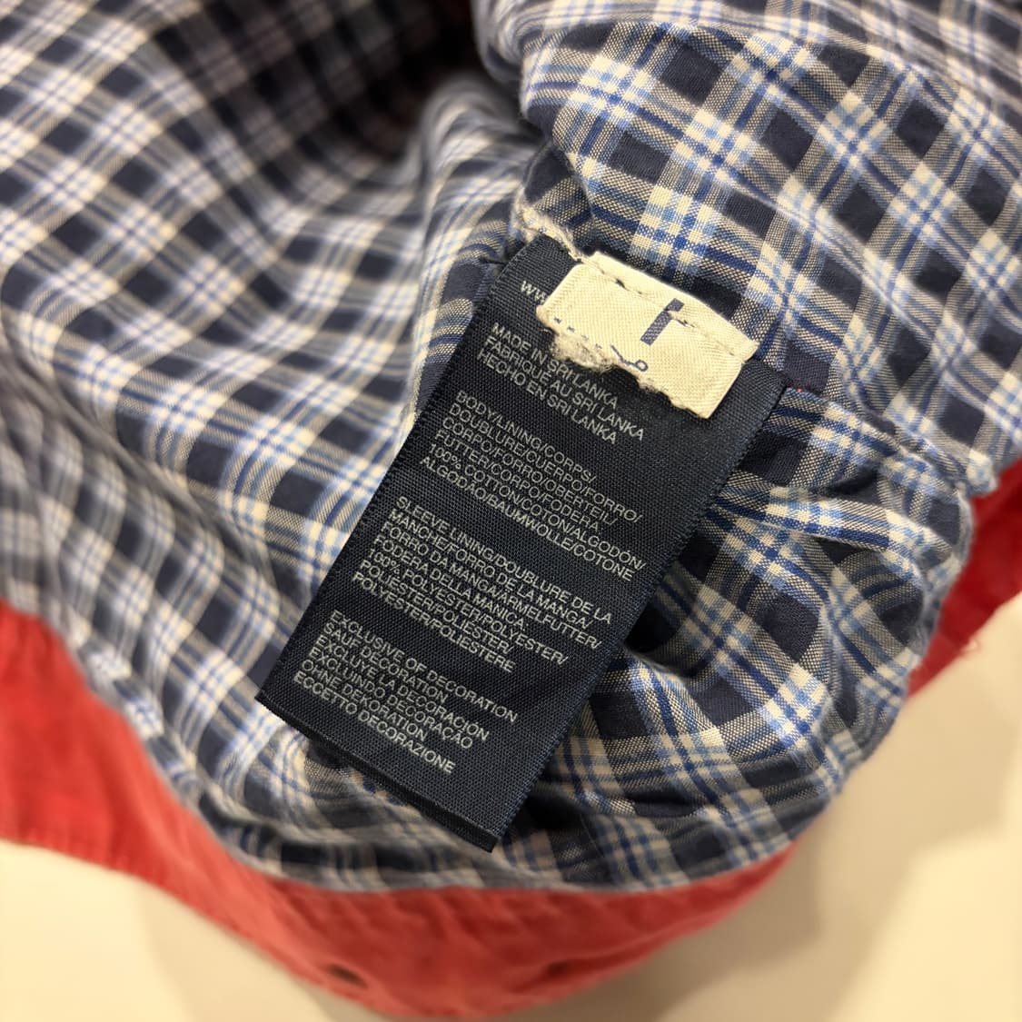 [S] 타미힐피거 면 코튼 블루종 자켓 C212 상품이미지7