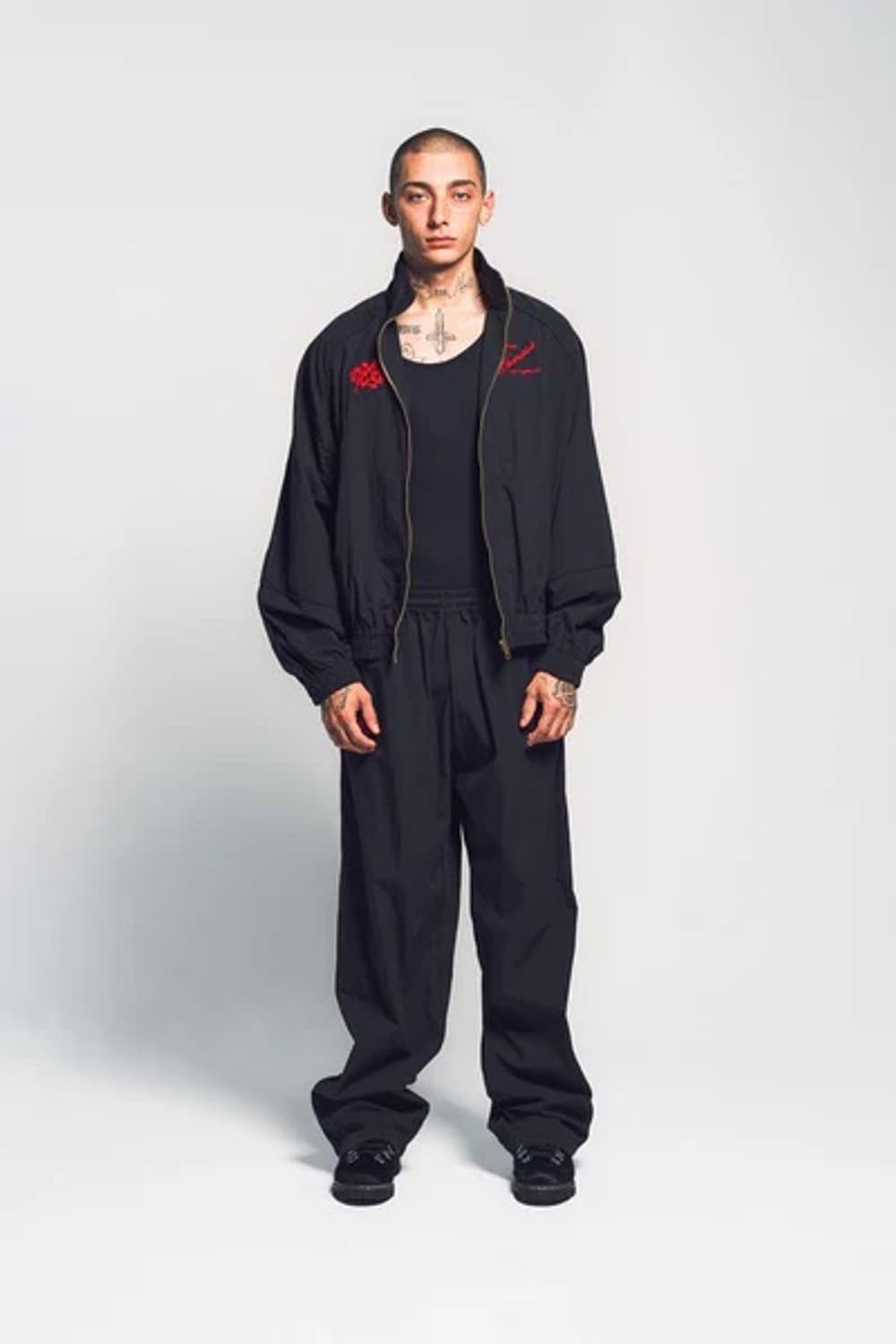 윌리차바리아 x Maxfield ruff rider 트랙 자켓 S 상품이미지2