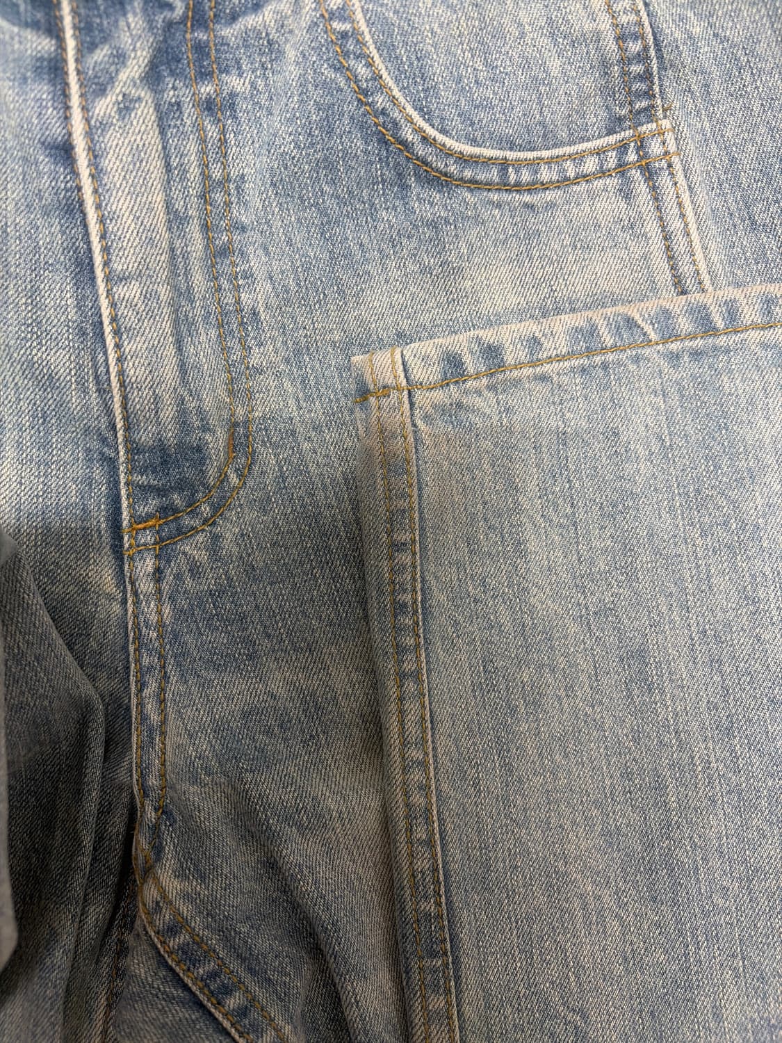 파사드패턴 클래식데님 fade indigo xs 상품이미지5