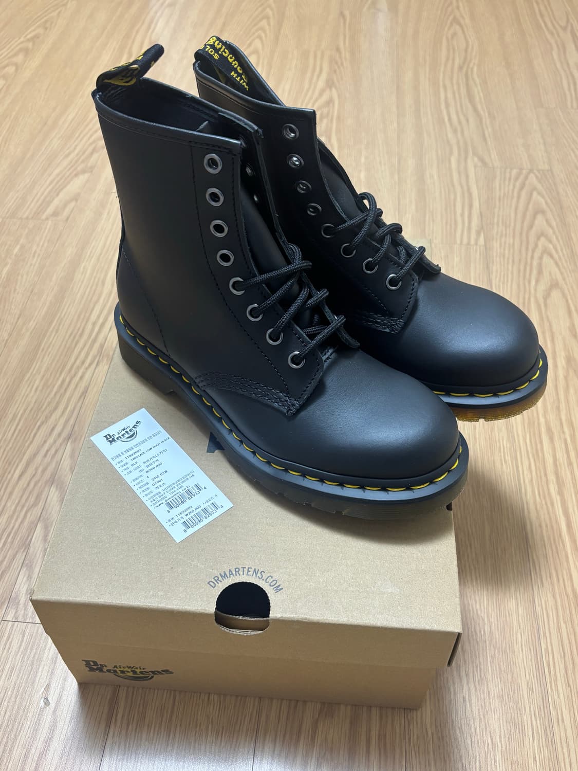 [새상품/230] 닥터마틴 1460 나파 블랙 상품이미지1
