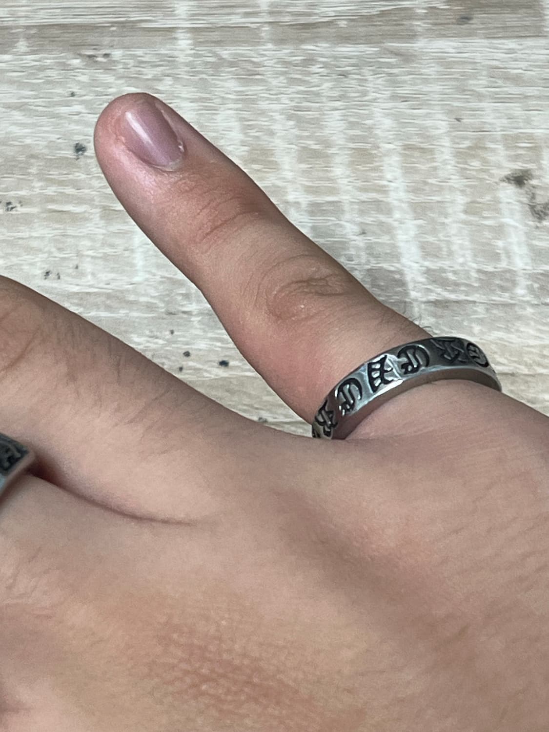 크롬 반지 상품이미지5