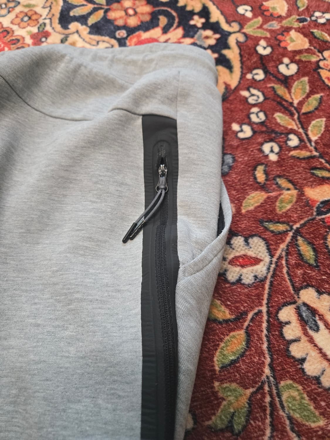 [M] 나이키 테크 플리스 조거 팬츠 그레이  상품이미지6