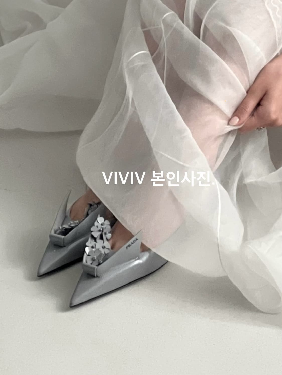 프라다 Spazzolato Floral flat IT38 상품이미지1