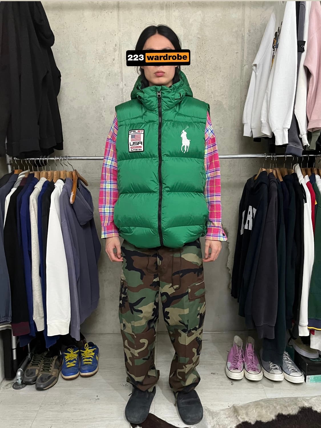 POLO RALPH LAUREN BIG PONY PUFF VEST 상품이미지1