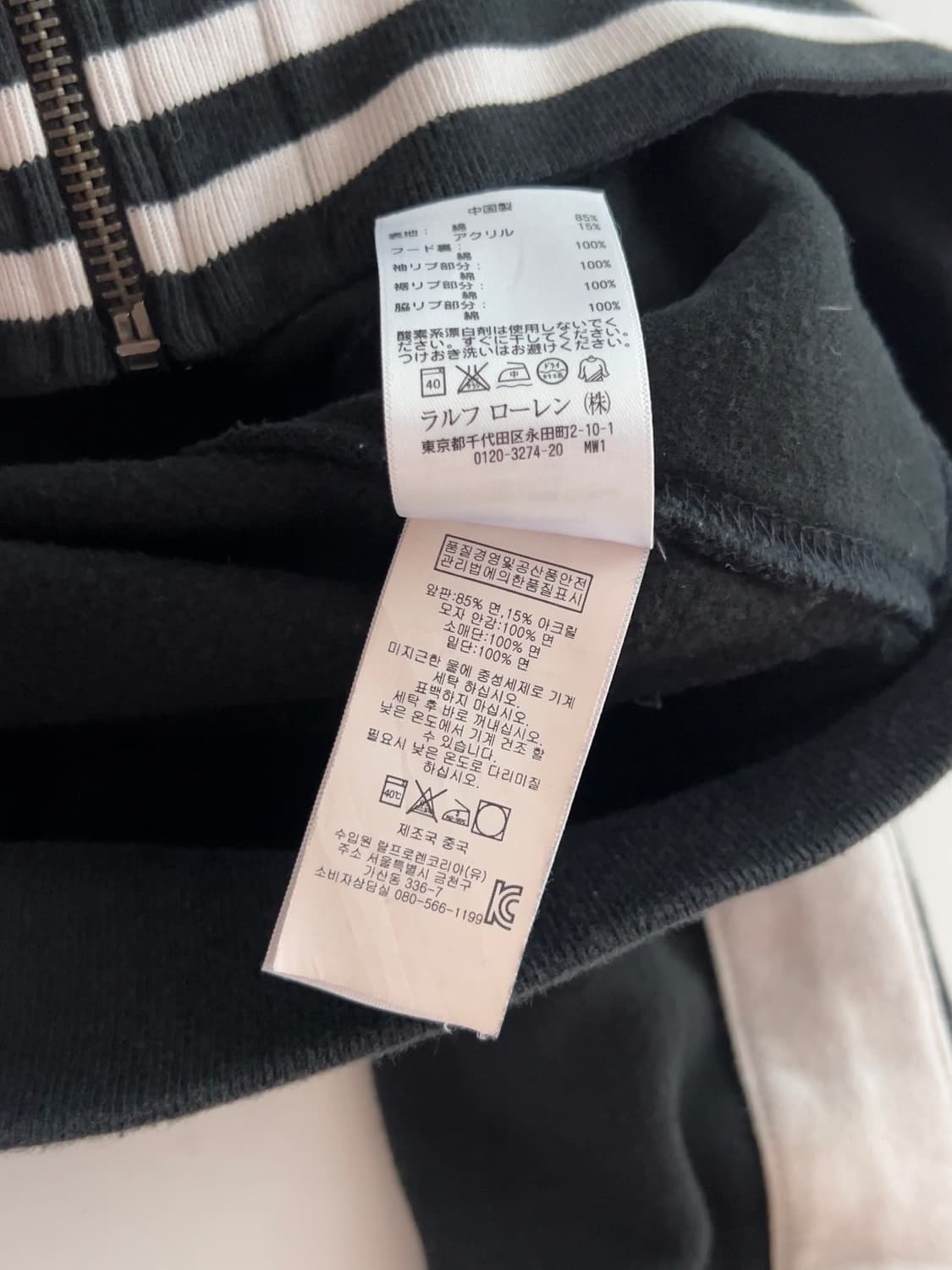 폴로 랄프로렌 빅포니 후드집업 M 상품이미지4